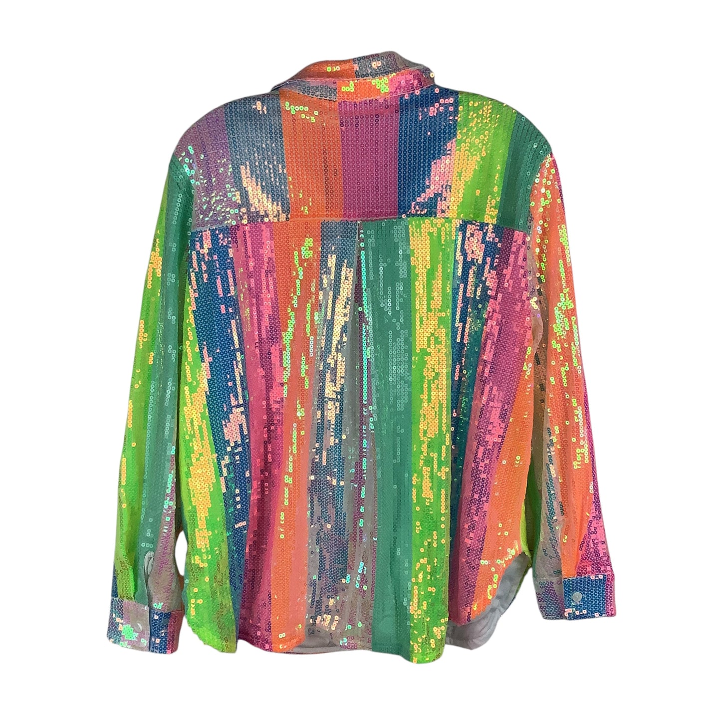 Top Long Sleeve By Blue B In Multi-colored, Size: L