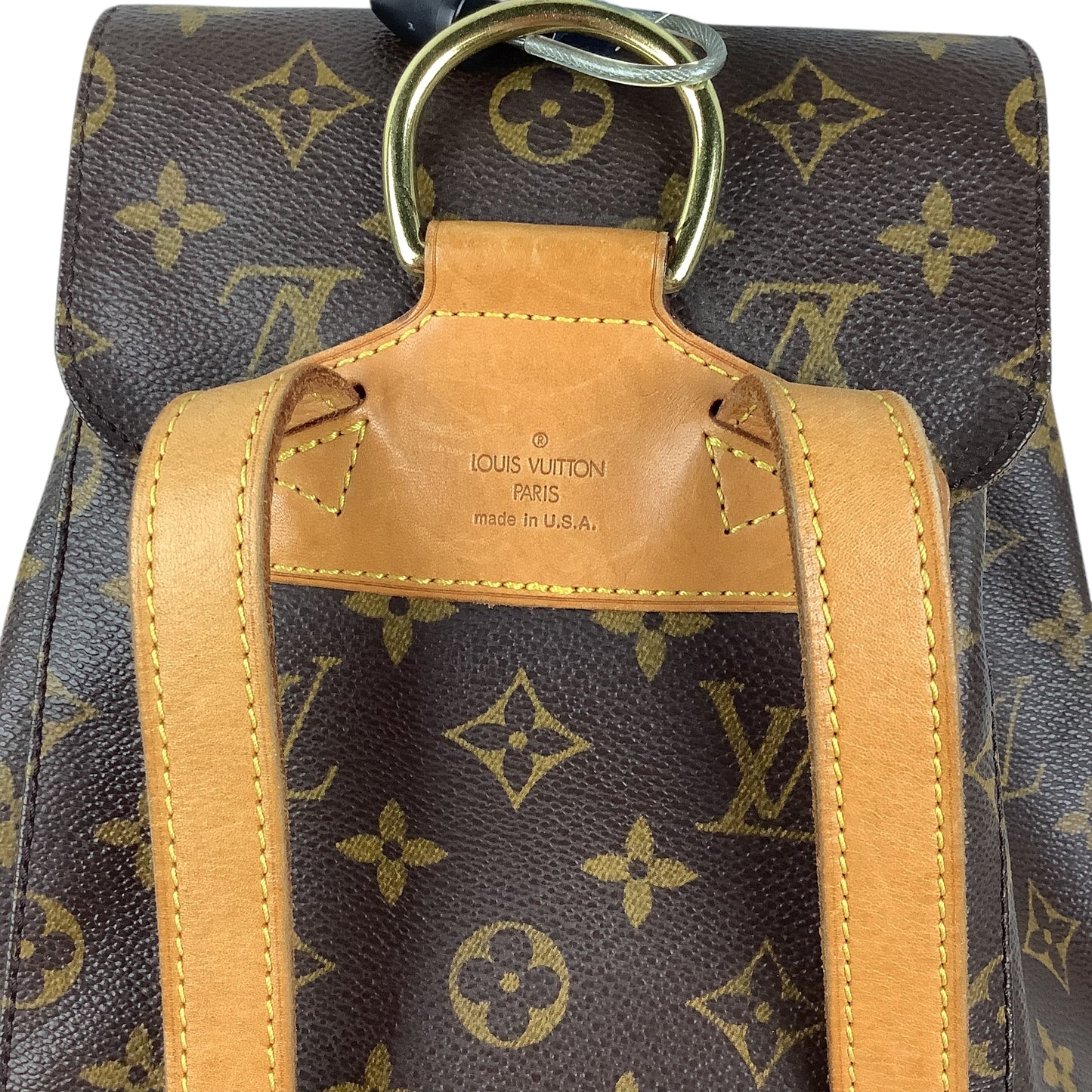 Backpack Luxury Designer By Louis Vuitton, Size: Medium