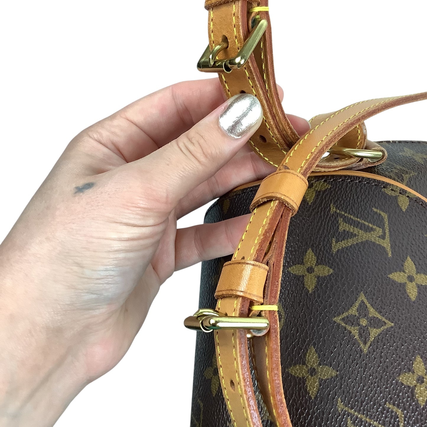 Backpack Luxury Designer By Louis Vuitton, Size: Medium