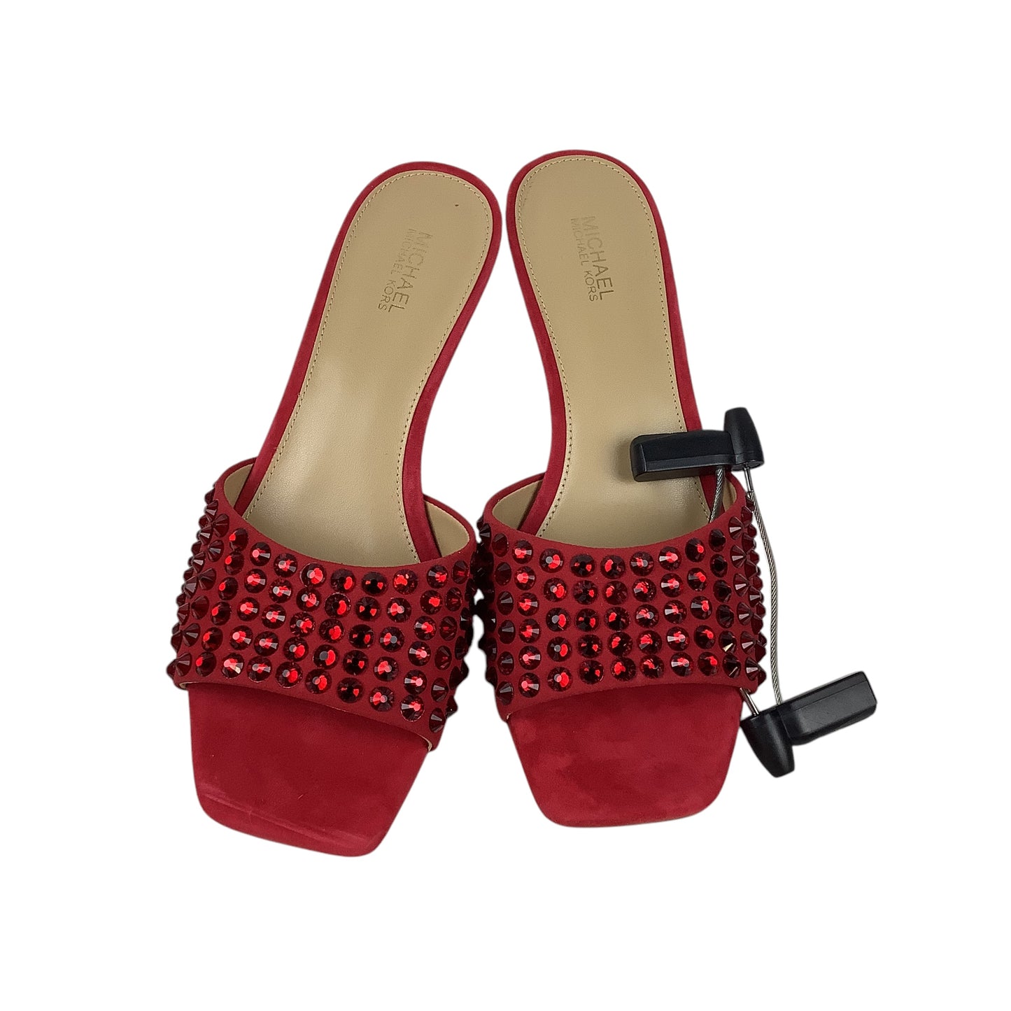 Shoes Designer By Michael Kors In Red, Size: 7