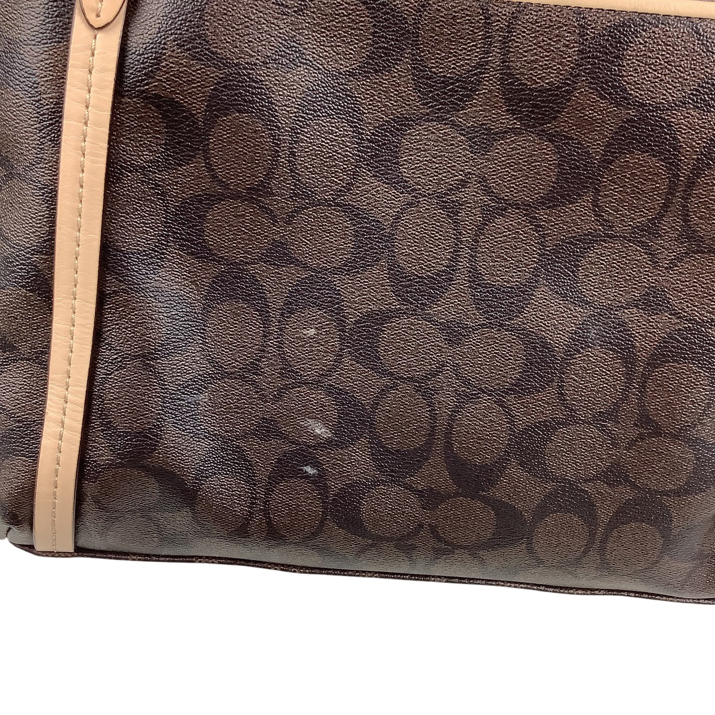 Handbag Designer By Coach, Size: Large
