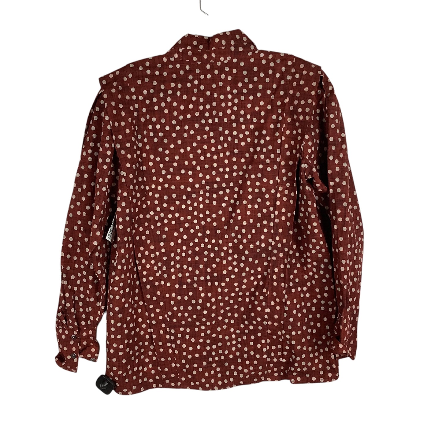 Top Long Sleeve By Bl-nk In Red, Size: M