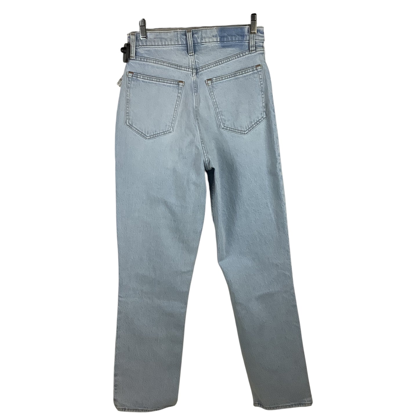 Jeans Straight By Abercrombie And Fitch In Blue Denim, Size: 4