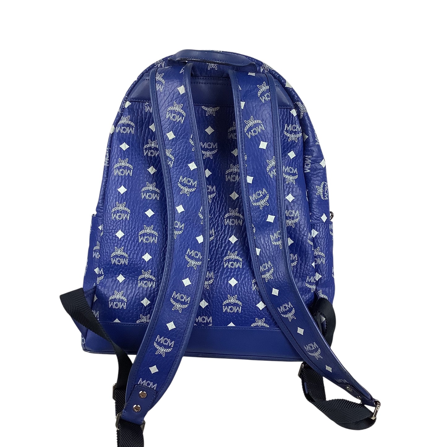 Backpack Luxury Designer By Mcm, Size: Large (As is)