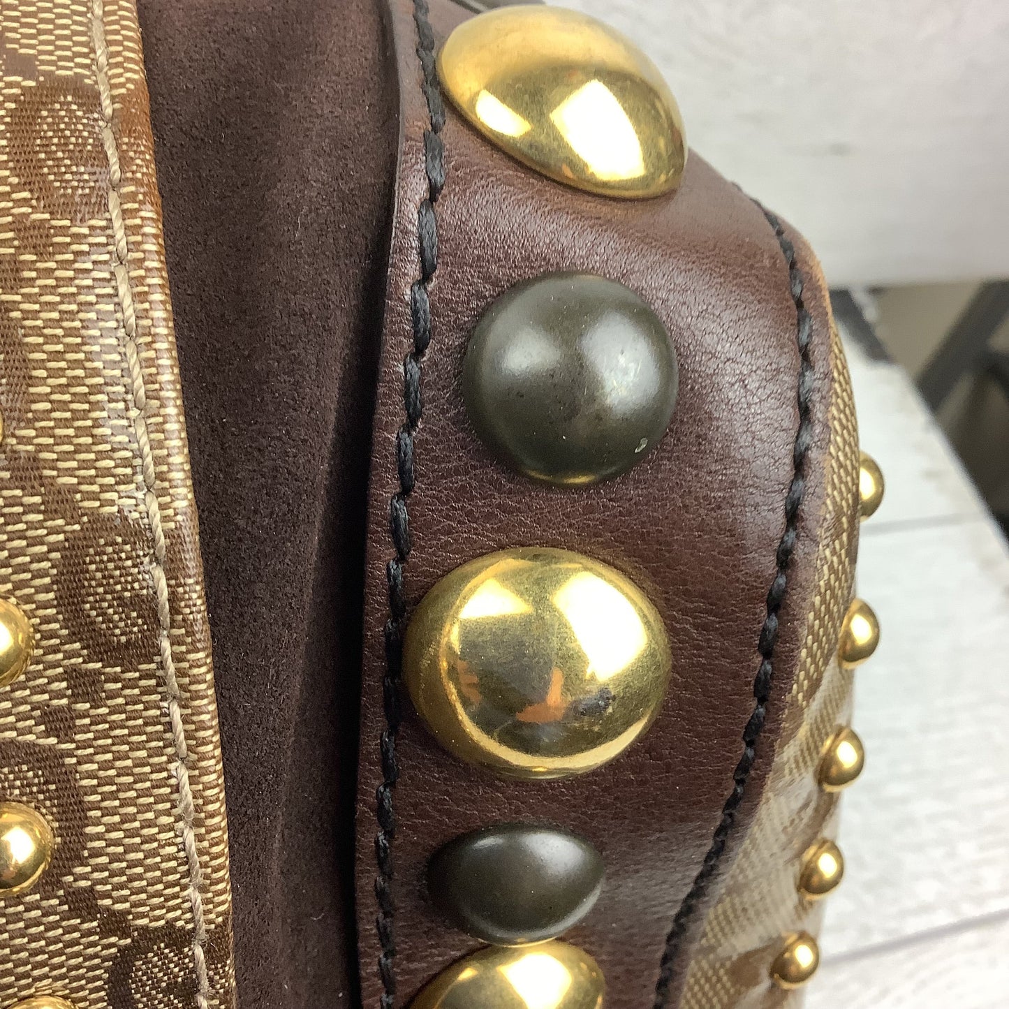 Handbag Luxury Designer By Gucci, Size: Large