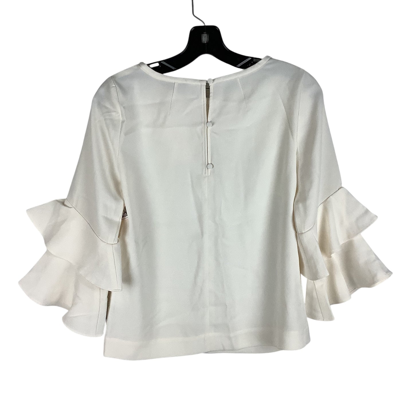 Top Long Sleeve By J. Crew In White, Size: 0p