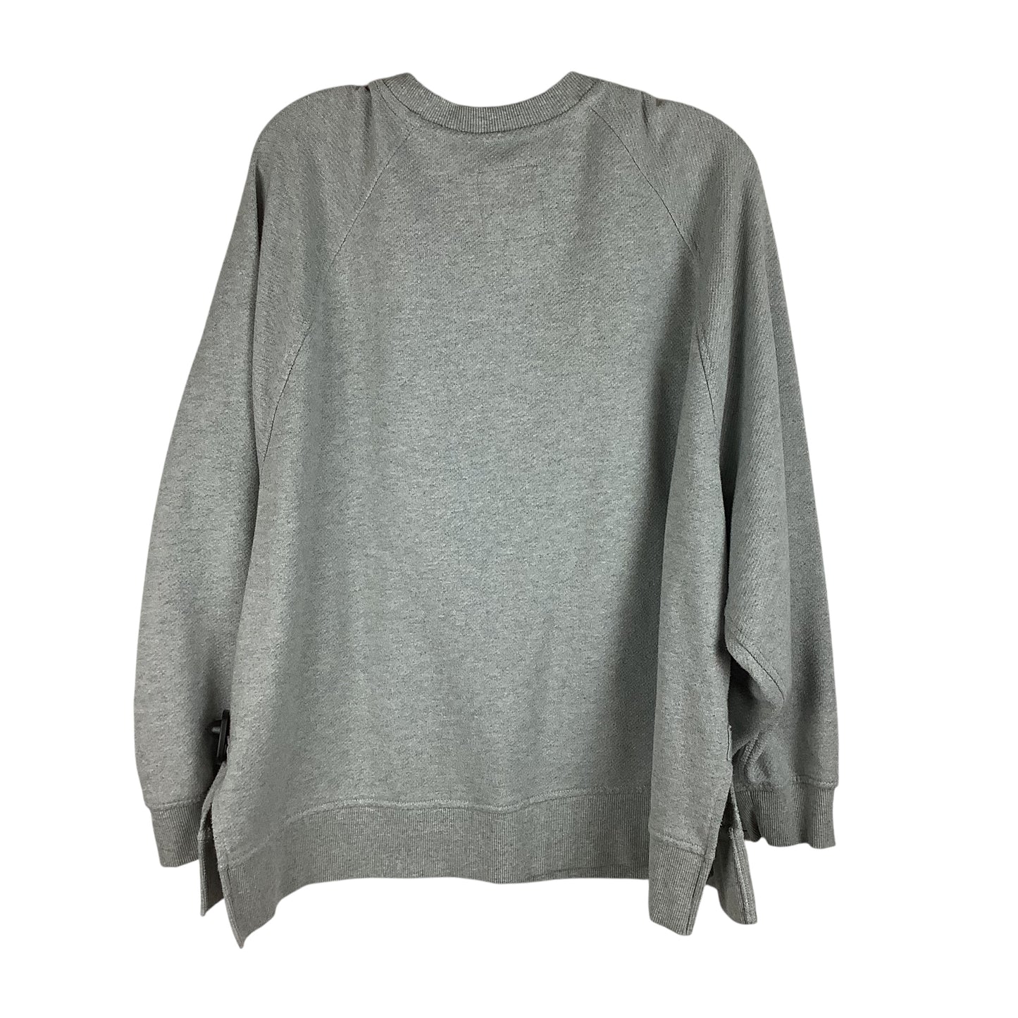 Sweatshirt Crewneck By Aerie In Grey, Size: L