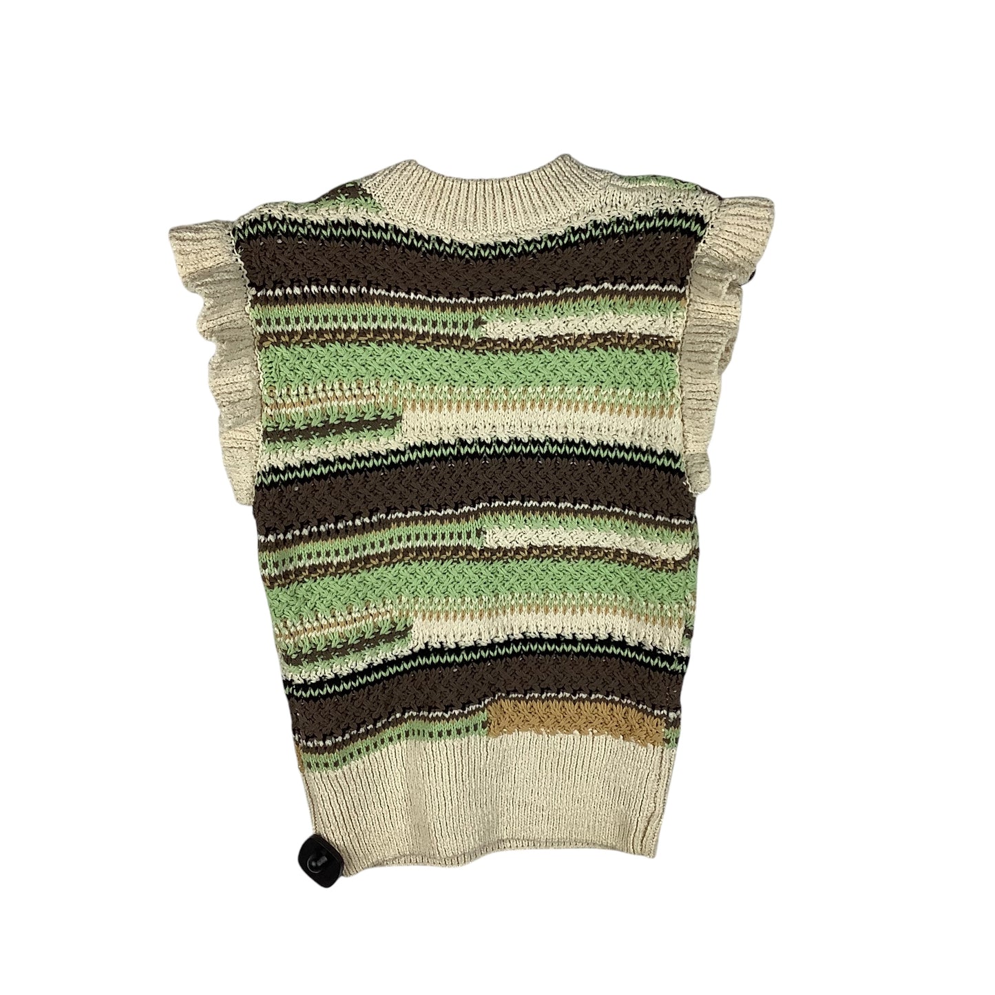 Sweater Short Sleeve By Cmc In Multi-colored, Size: Xs