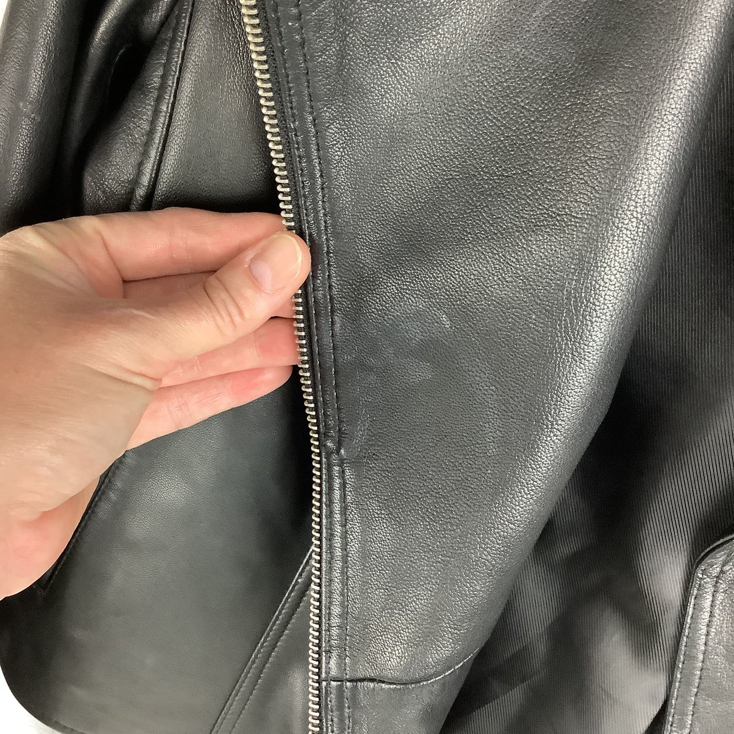 Jacket Leather By Bagatelle In Black, Size: S