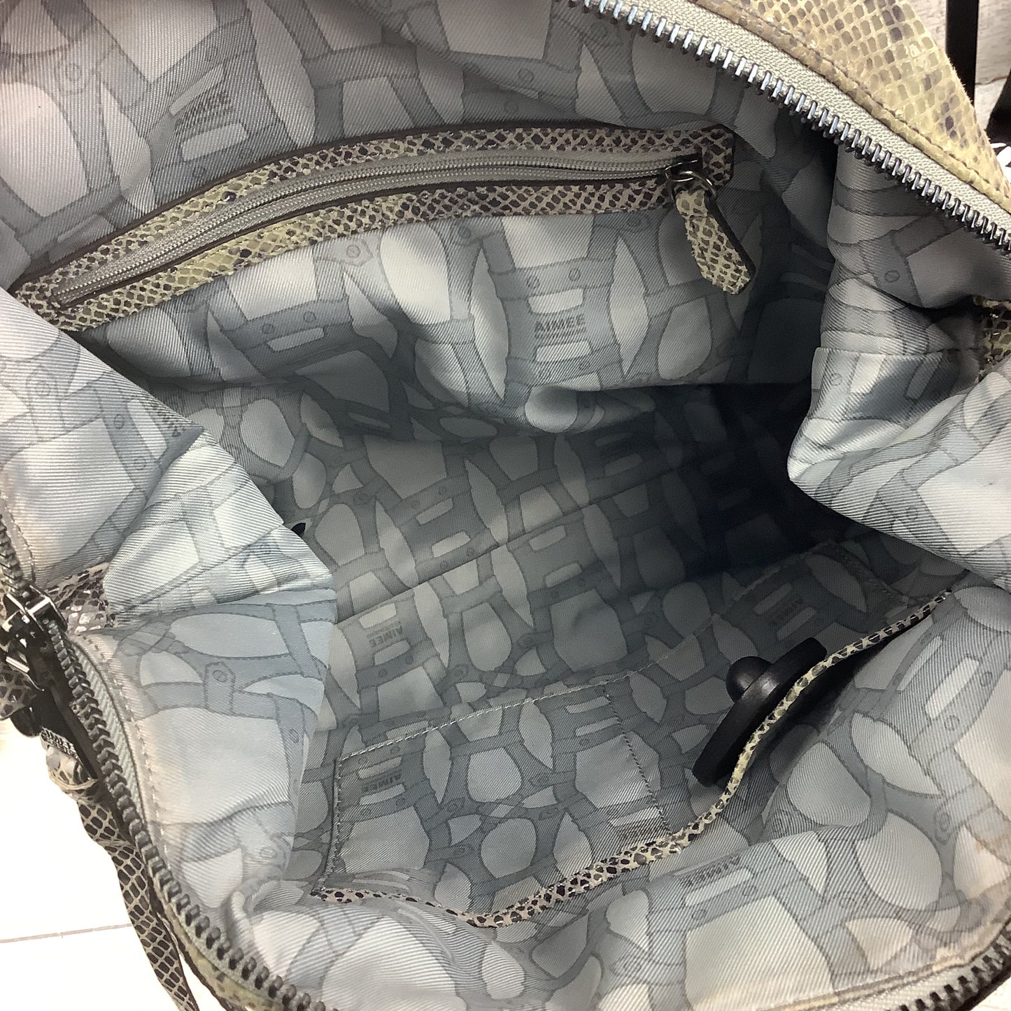 Handbag Leather By Aimee Kestenberg, Size: Large