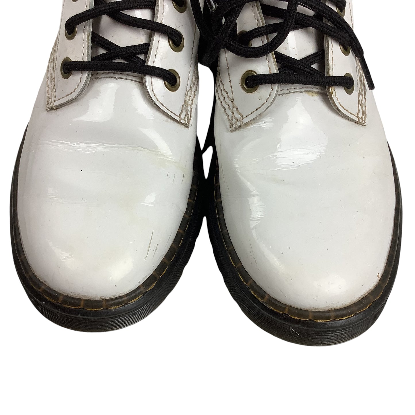 Boots Designer By Dr Martens In White, Size: 8