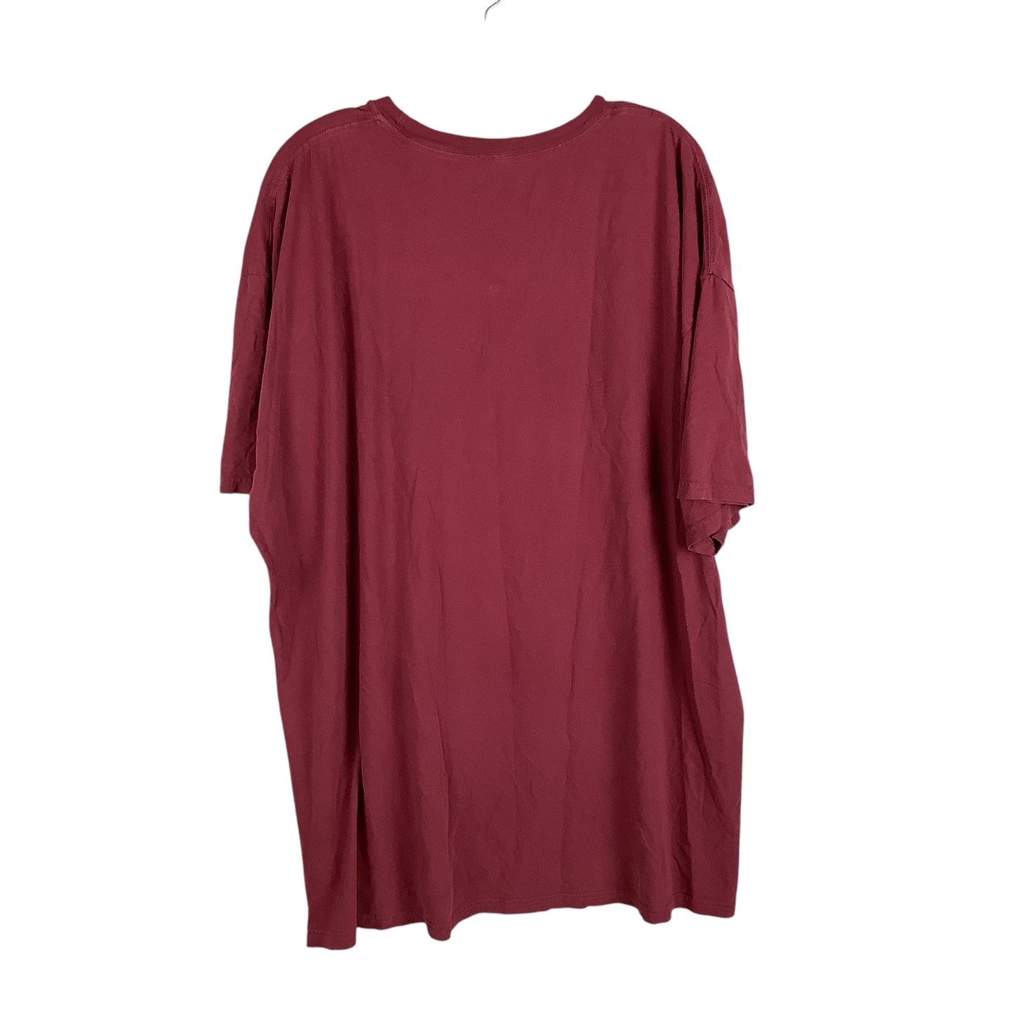 Top Short Sleeve By Clothes Mentor In Red, Size: S/M