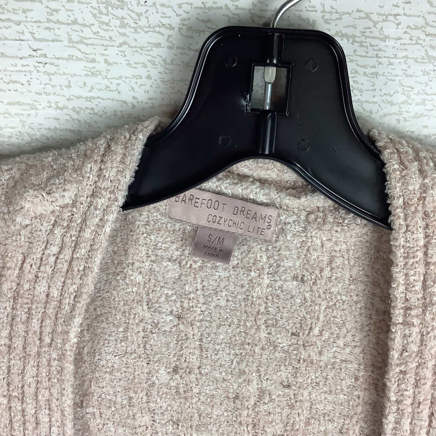 Sweater Cardigan By Barefoot Dreams In Pink, Size: S/M