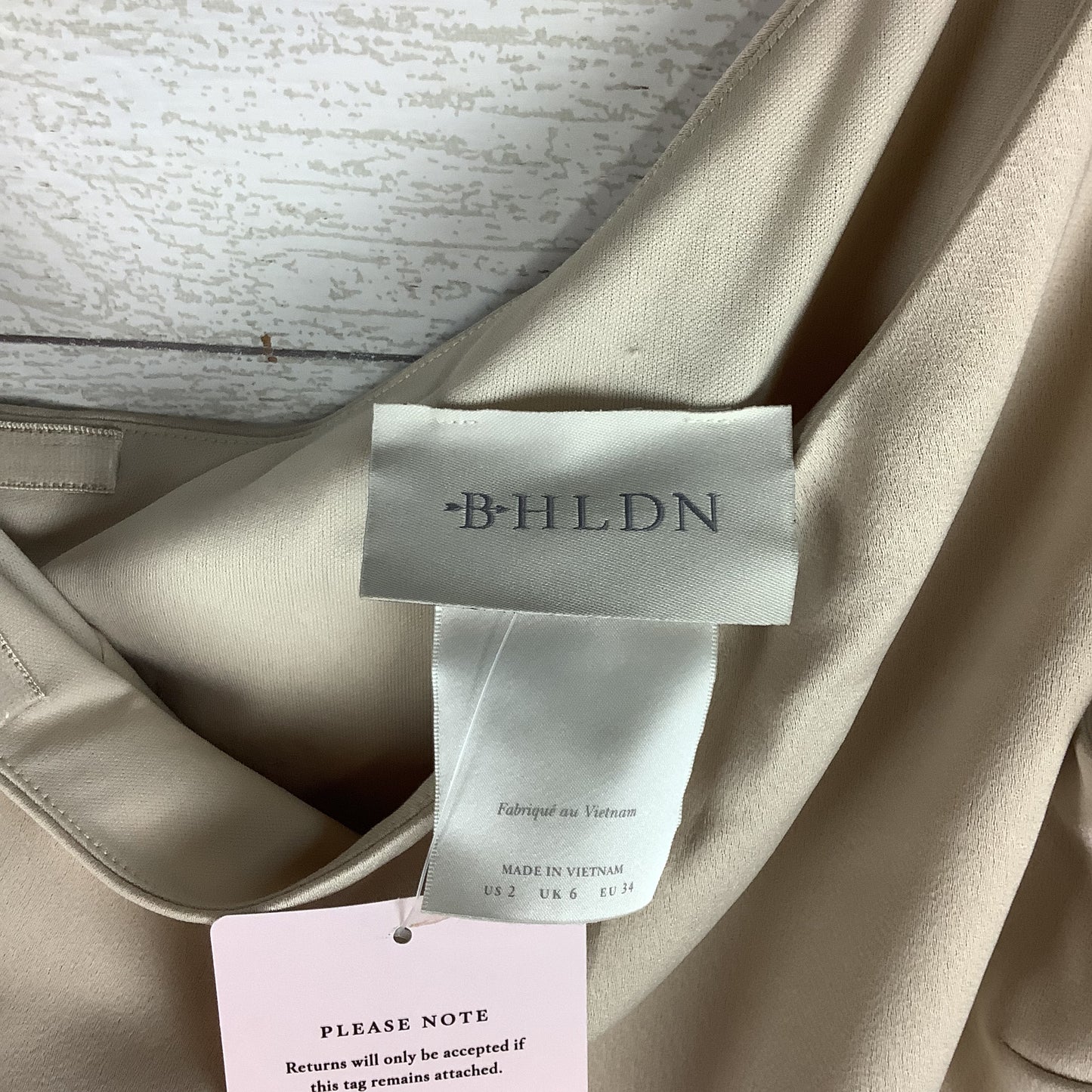 Dress Party Long By Bhldn In Tan, Size: 2