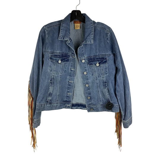 Jacket Denim By Cmc In Blue Denim, Size: M
