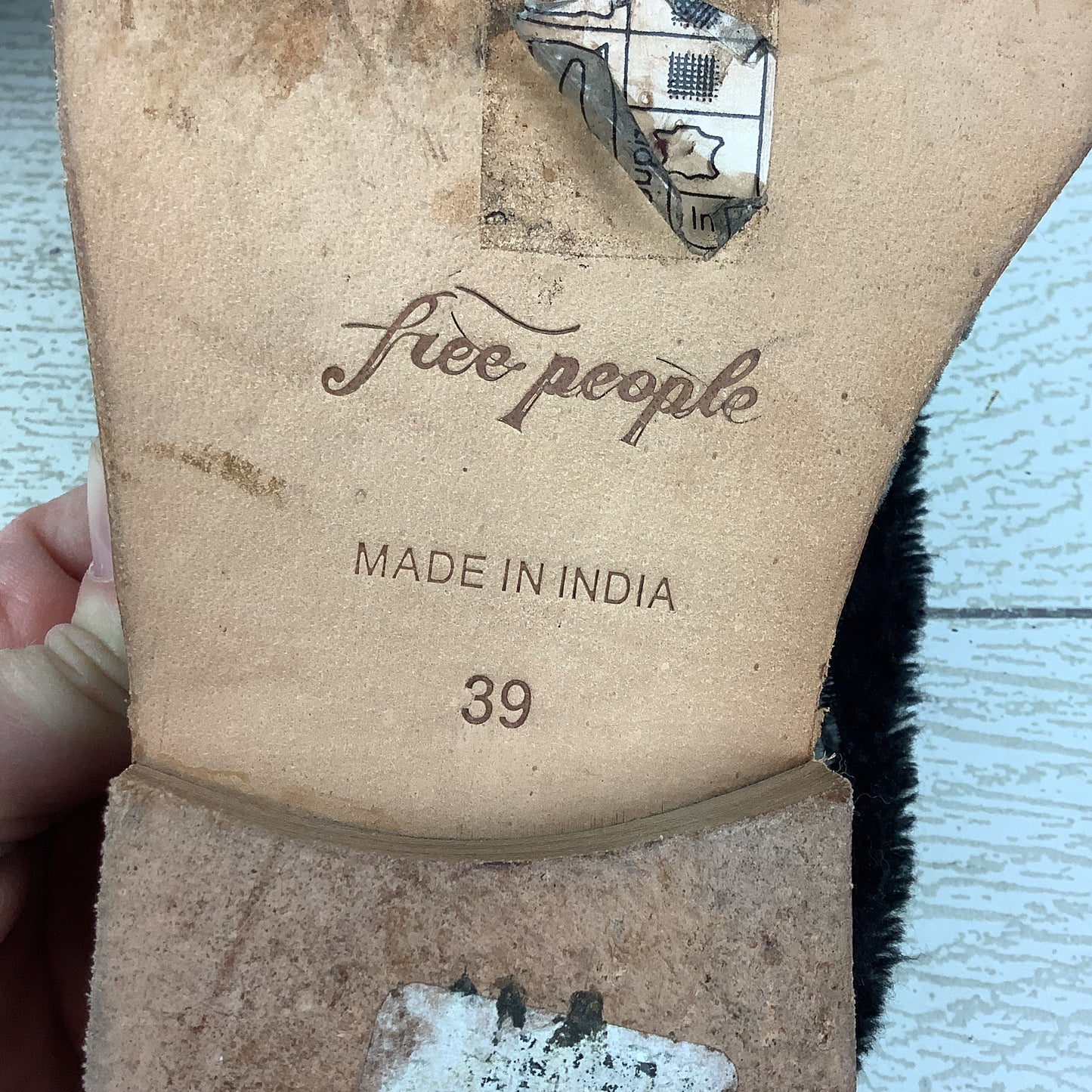 Shoes Flats By Free People In Black, Size: 8.5 (39)
