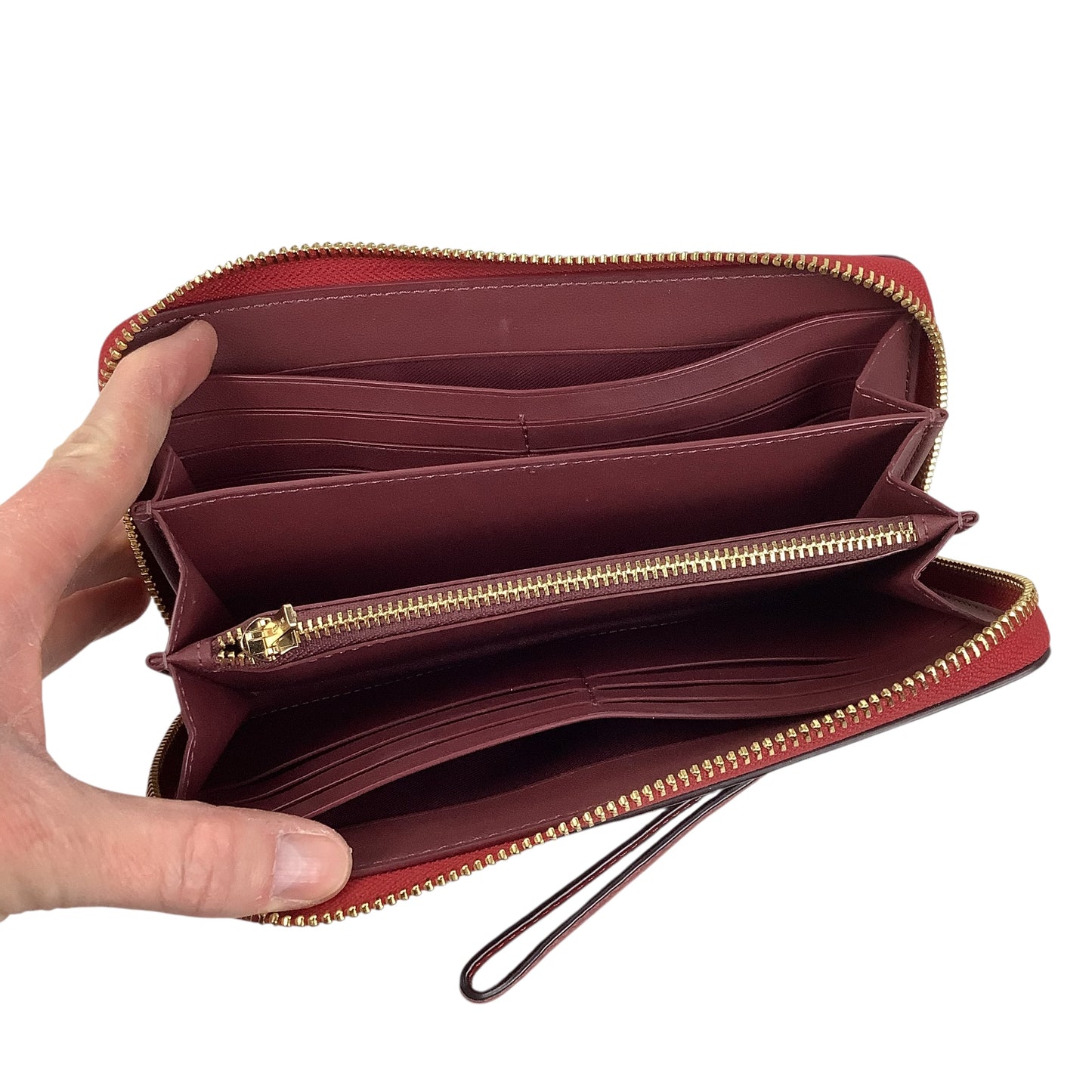 Wristlet Designer By Coach, Size: Medium