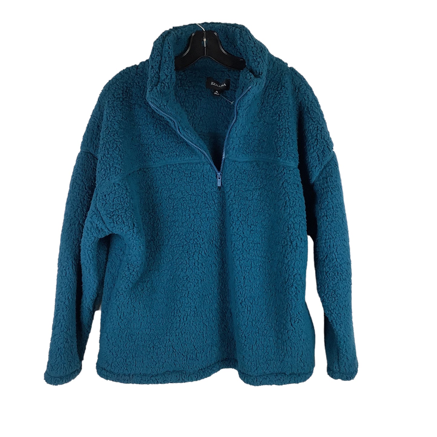 Jacket Faux Fur & Sherpa By Zenana Outfitters  Size: Xl