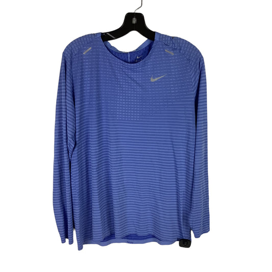Athletic Top Long Sleeve Crewneck By Nike Apparel  Size: L