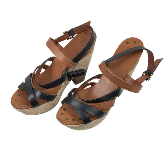 Sandals Heels Wedge By Holding Horses  Size: 8.5