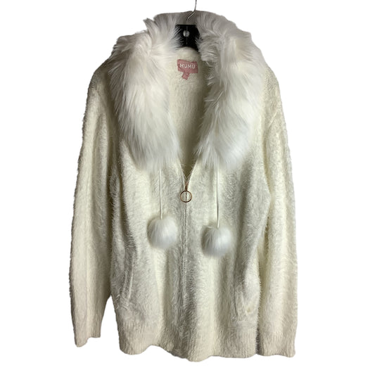 CEJON - Denim & Rabbit Fur Vest, Size M