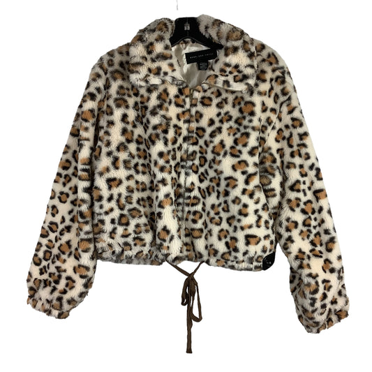 Jacket Faux Fur & Sherpa By Clothes Mentor  Size: Xs