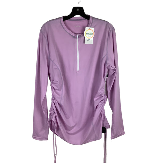 Athletic Top Long Sleeve Collar By Clothes Mentor  Size: Xl