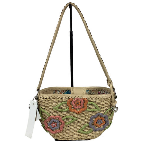Longchamp Women's Gypsy Vanity Floral Embroidered Crossbody Bag