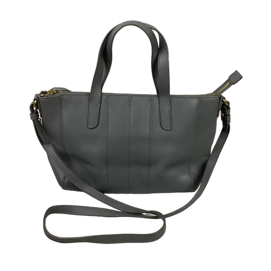 Handbag Leather By J Crew  Size: Medium