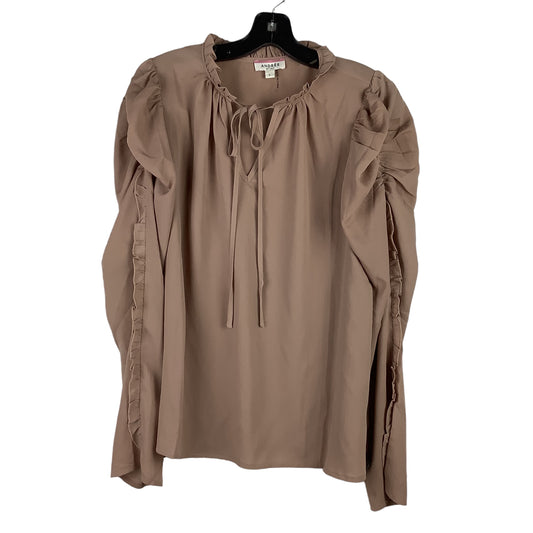 Top Long Sleeve By Andree By Unit  Size: L